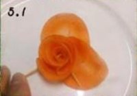 胡萝卜玫瑰花的做法 步骤13