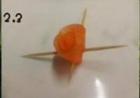胡萝卜玫瑰花的做法 步骤6