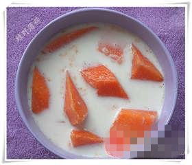 鲜奶木瓜