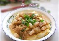 竹荪虾烩玉子豆腐的做法 步骤12