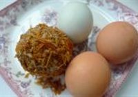 三色蒸蛋的做法 步骤1