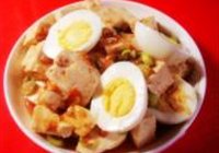 蛋拌豆腐的做法 步骤10