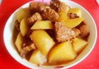萝卜牛腩煲的做法 步骤16