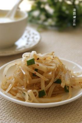 凉拌咸菜丝