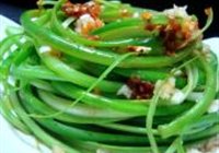 凉拌手撕蒜苔的做法 步骤5