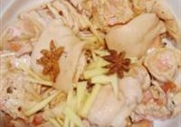 海带黄豆蒸猪蹄的做法 步骤3