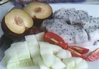 火龙果蔬船的做法 步骤4