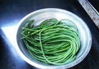 姜丝豇豆的做法 步骤4
