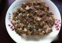 梅菜肉饼的做法 步骤4