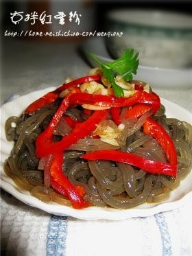 凉拌红薯粉