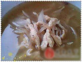 洋葱滑肉汤