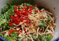 凉拌臭菜根的做法 步骤6
