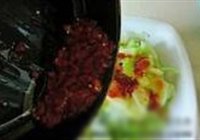 炝拌圆白菜的做法 步骤6