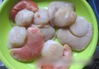 姜葱扇贝蘑菇的做法 步骤1