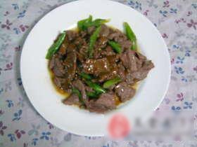 杭椒牛柳