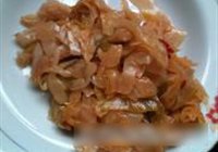 泡菜炒粉丝的做法 步骤3