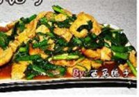 豆腐炒韭菜的做法 步骤10