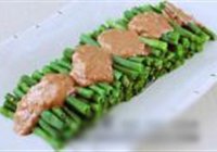 麻汁蒜泥豆角的做法 步骤8