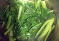 白灼菜心的做法 步骤3