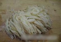 肉末咸菜黄豆芽的做法 步骤2