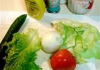 田园沙拉的做法 步骤1