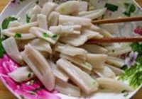 凉拌藕条的做法 步骤5