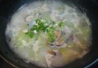 黄瓜豆瓣蛤蜊汤的做法 步骤7