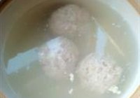 清炖狮子头的做法 步骤9