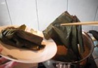 荷叶红薯绿豆沙的做法 步骤6