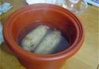蜜汁桂花糯米藕的做法 步骤19