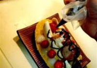 慕斯香蕉船冰淇淋的做法 步骤20