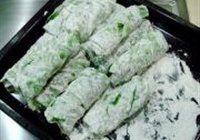 绣球锅塌菜卷的做法 步骤10