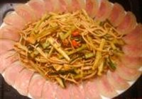 凉拌肘花豆皮菜的做法 步骤11
