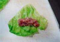 绣球锅塌菜卷的做法 步骤9