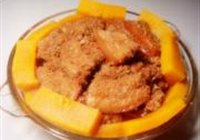 南瓜蒸肉的做法 步骤17