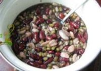 自制蜜豆冰沙的做法 步骤3
