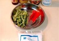 麻酱芥末绿豆粉卷的做法 步骤1
