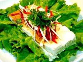 油泼豆腐