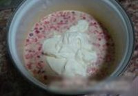 草莓果肉冰淇淋的做法 步骤7