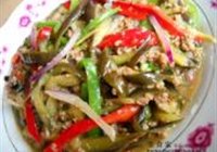 牛肉末炒茄丝的做法 步骤6