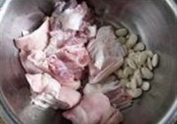 雪豆炖猪脚VS蚂蚁上树的做法 步骤1