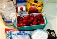 樱桃冰淇淋布朗尼的做法 步骤1