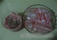 鱼杂炖豆腐的做法 步骤1