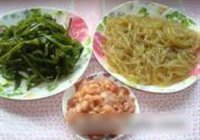 海带粉条炒肉末的做法 步骤2