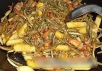干豆角焖饼的做法 步骤8