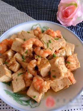 虾仁烧豆腐