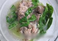 脊骨炖小白菜的做法 步骤9