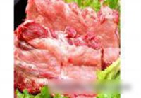 脊骨炖小白菜的做法 步骤1