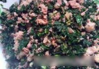 荠菜蛋卷的做法 步骤4