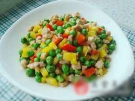 四喜牛肉粒